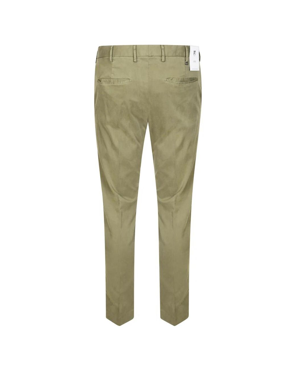 PT01 Green Slim-Fit Trousers for men