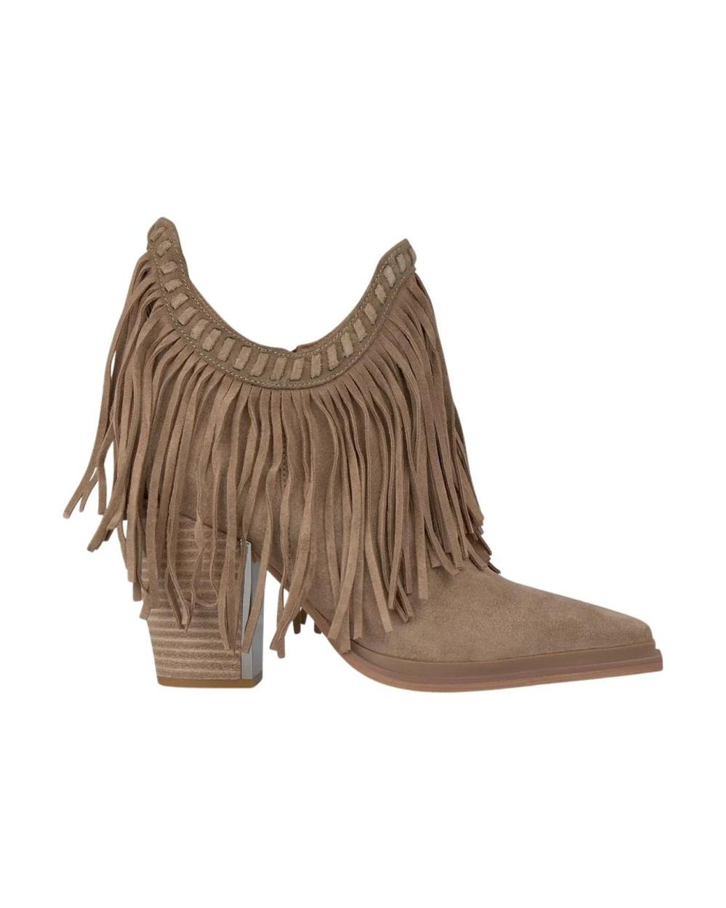 Alma En Pena. Brown Cowboy & Biker Boots