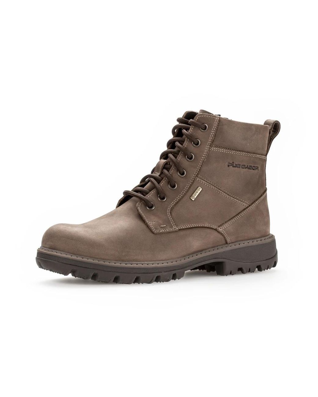 Gabor Glattleder-Schnürstiefel in Brown für Herren