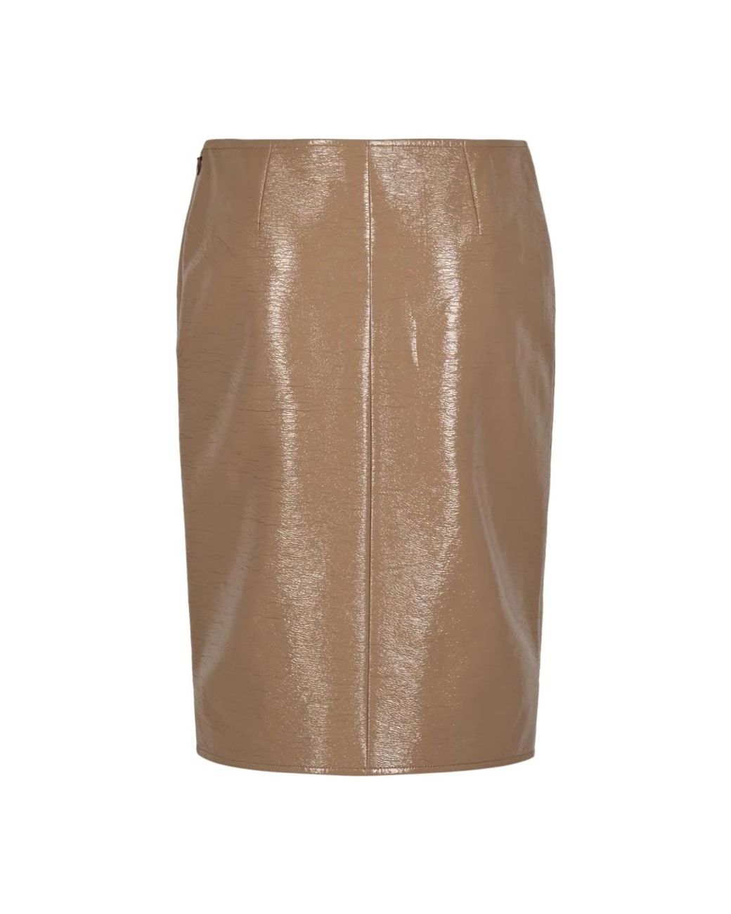 Courreges Brown Pencil Skirts
