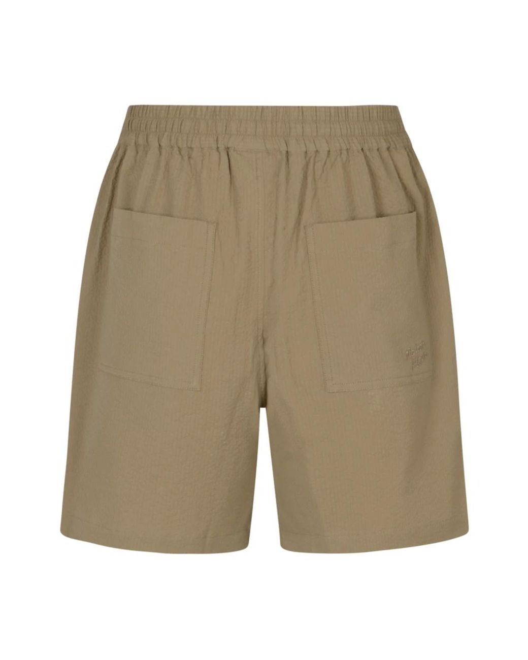 Maison Kitsuné Natural Casual Shorts for men