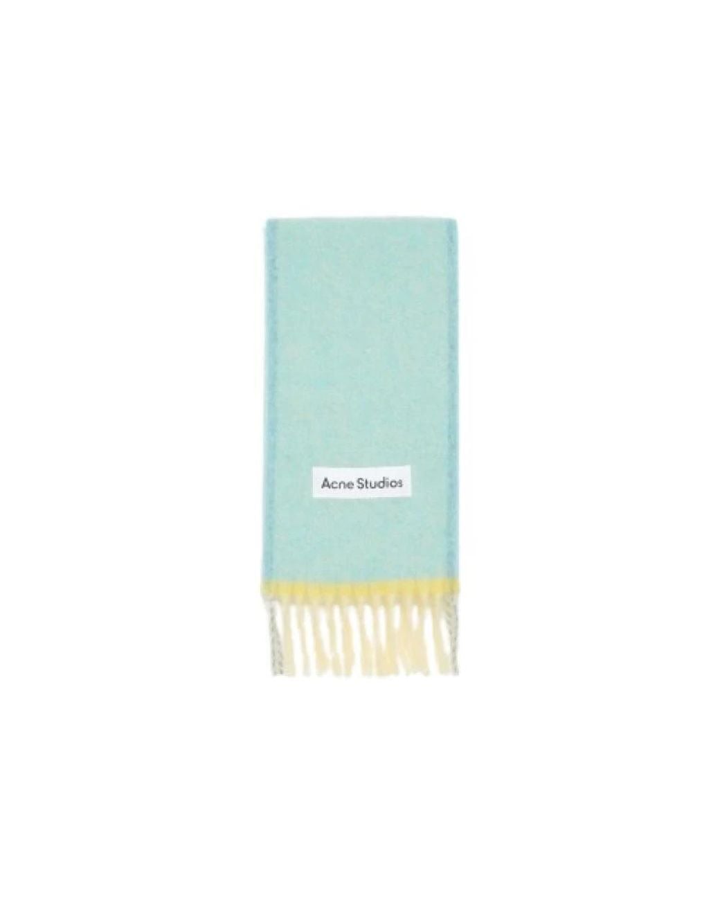 Acne Blue Winter Scarves