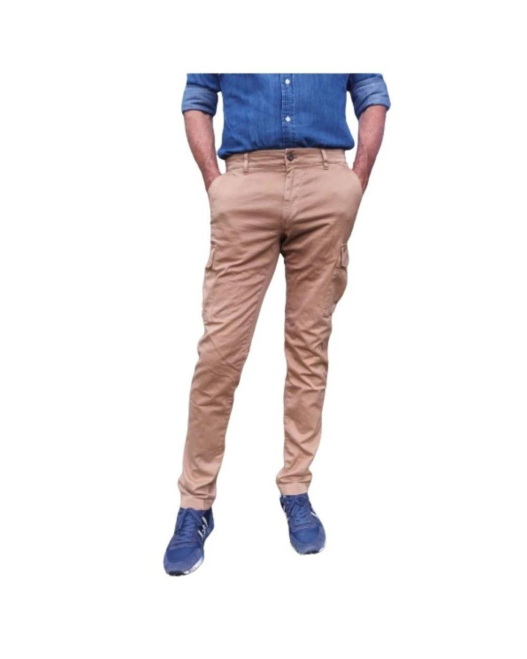 Mason's Blue Chinos for men