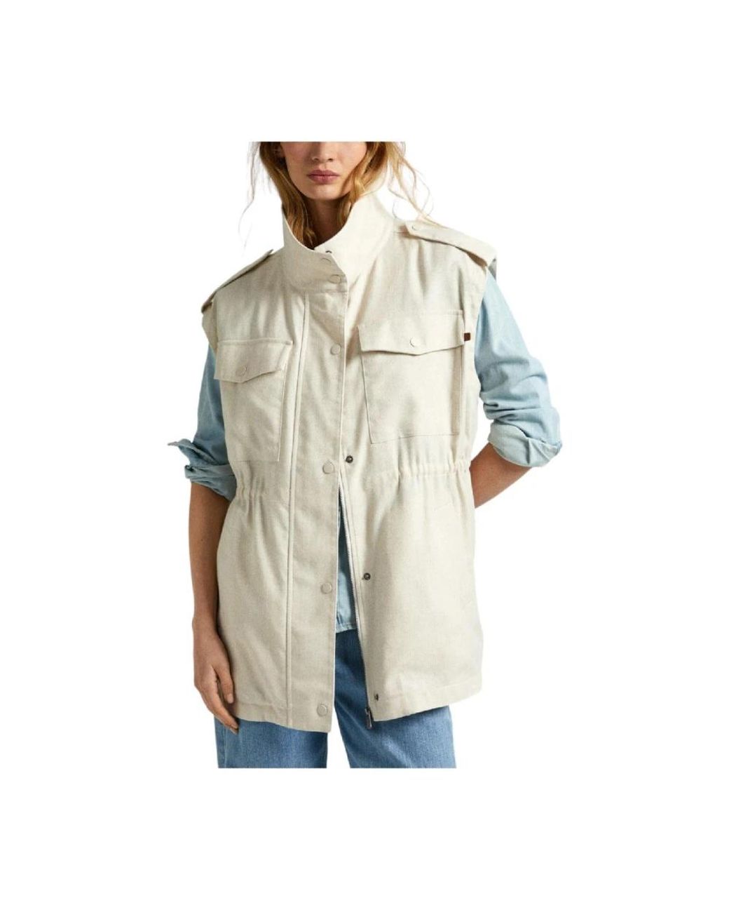 Pepe Jeans Natural Waistcoats