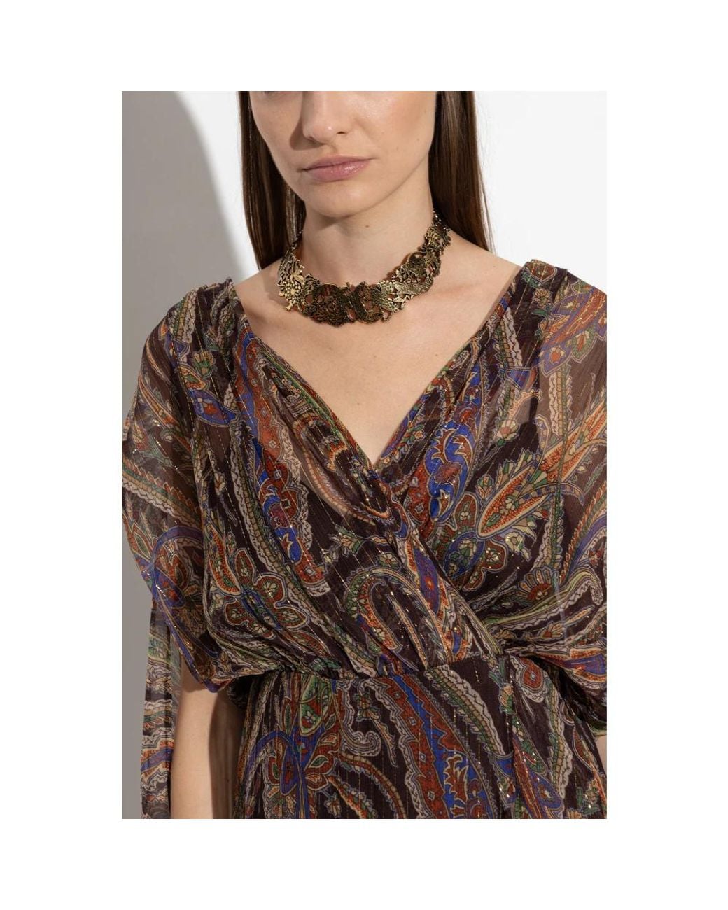 Necklaces Etro de color Metallic