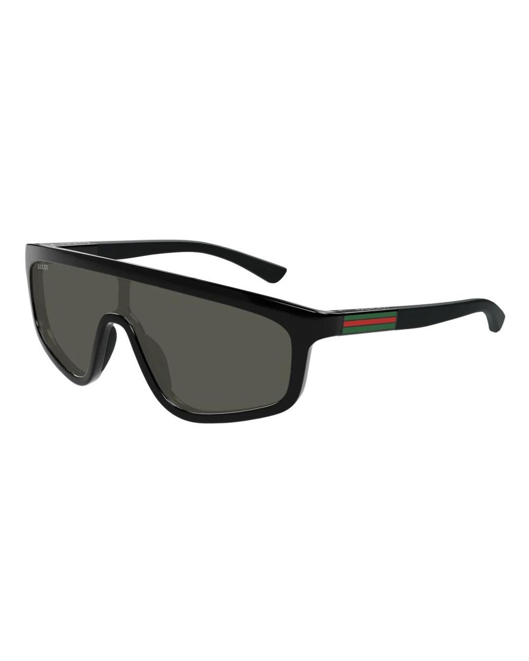 Gucci Accessoires ,Zwart ,Nylon Shield Zonnebril in het Black
