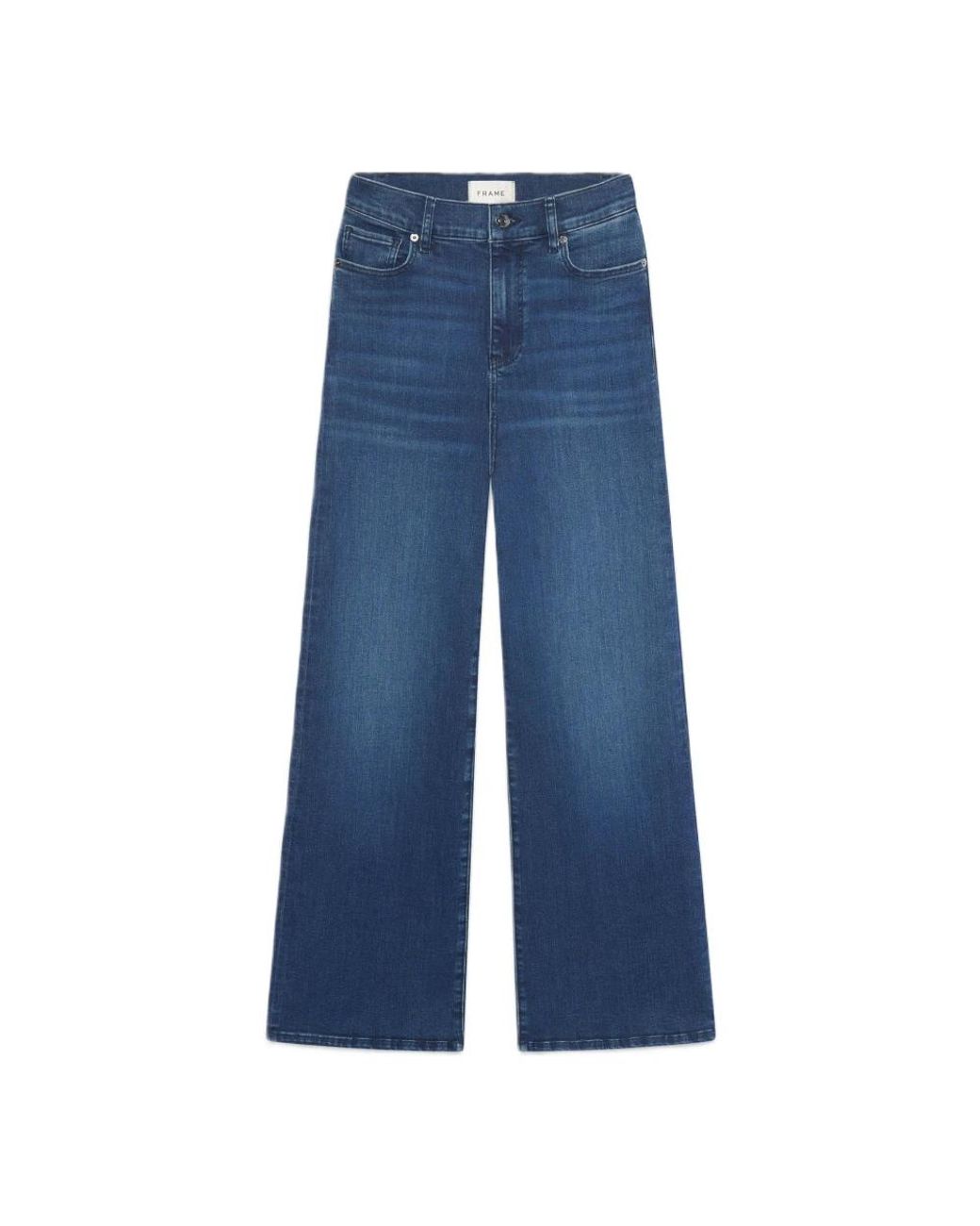 FRAME Blue Le Slim Palazzo Jean