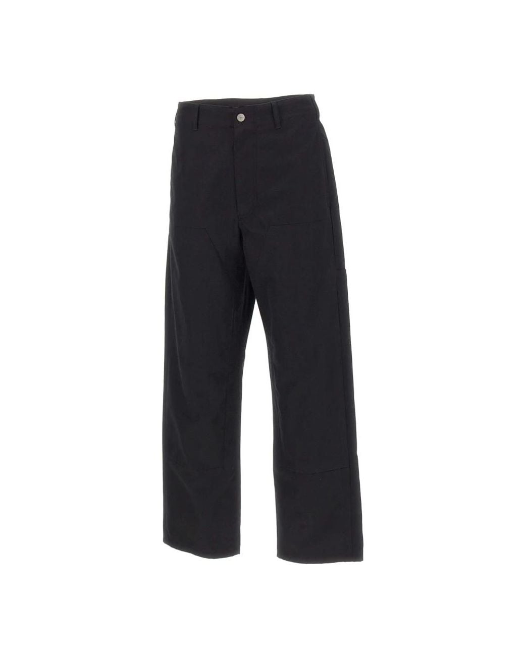 MM6 by Maison Margiela Blue Straight Trousers for men