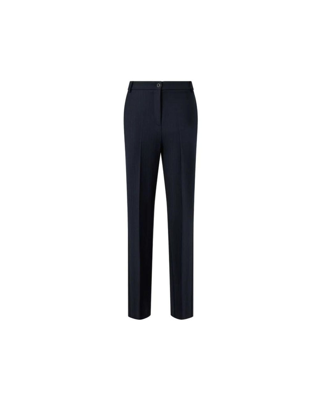Pinko Blue Slim-Fit Trousers