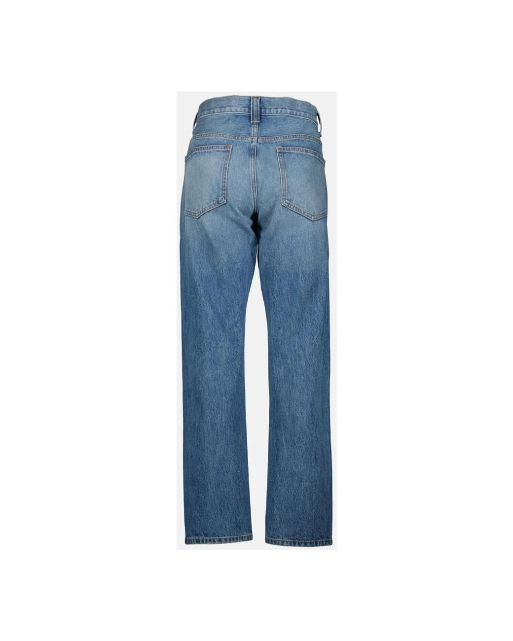 Khaite Blue Straight Fit Jeans