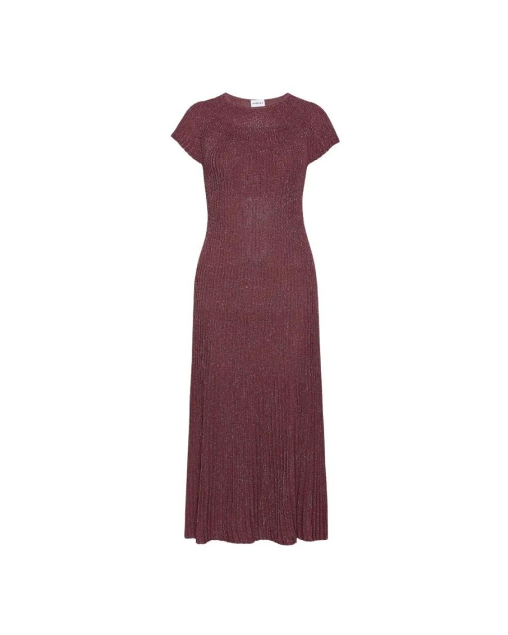 Marella Purple Knitted Dresses