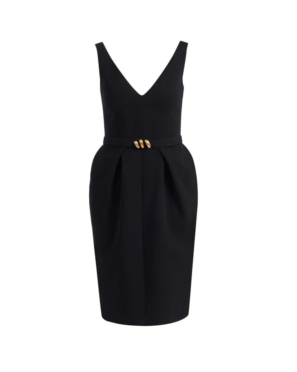 Max Mara Black Midi Dresses