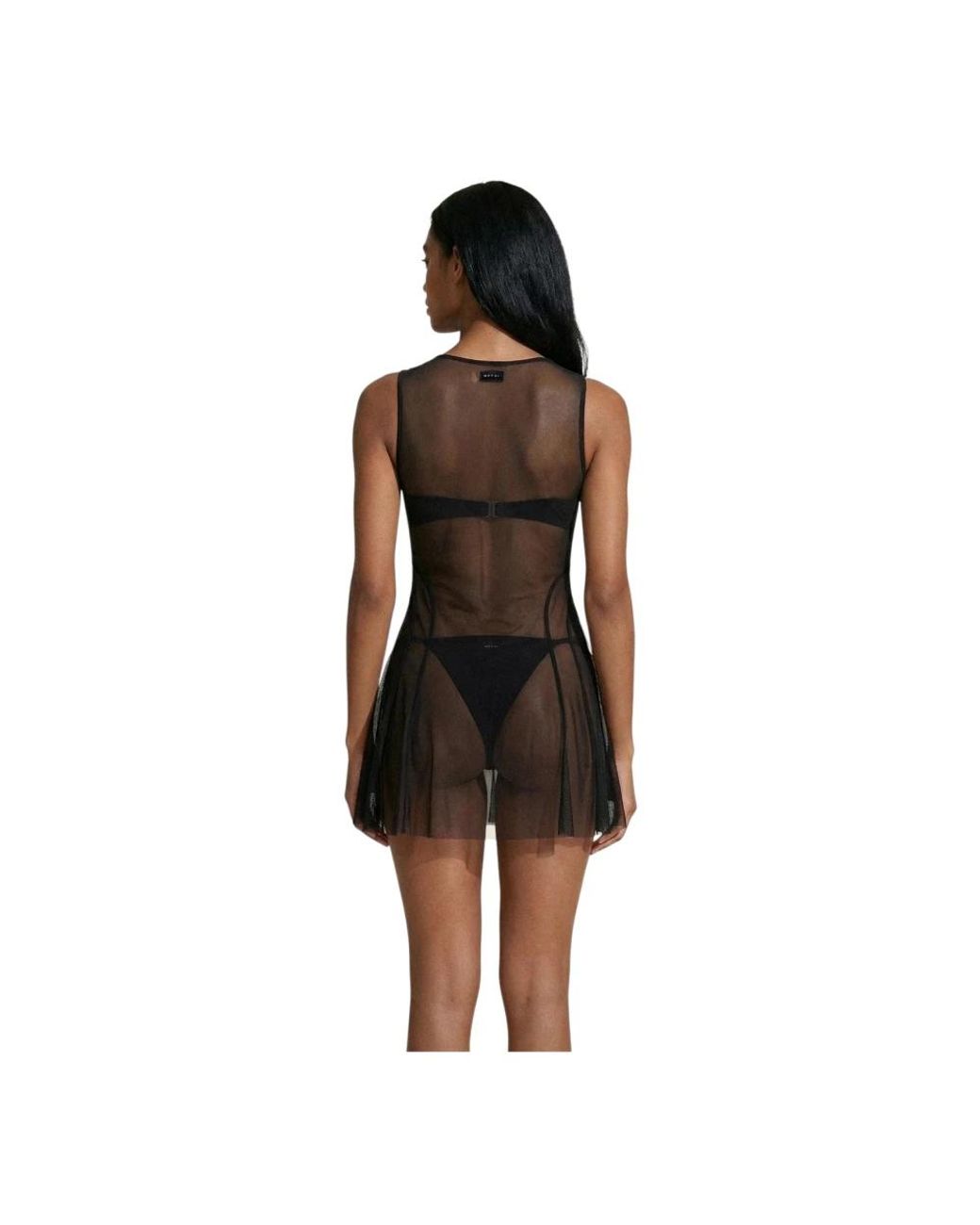 ME FUI Black Beachwear