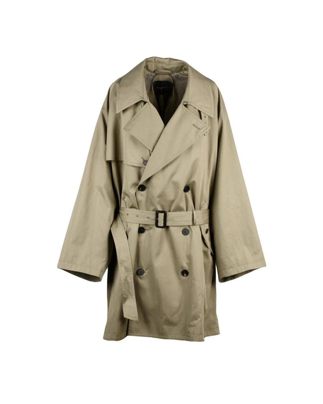 Balenciaga Natural Trench Coats