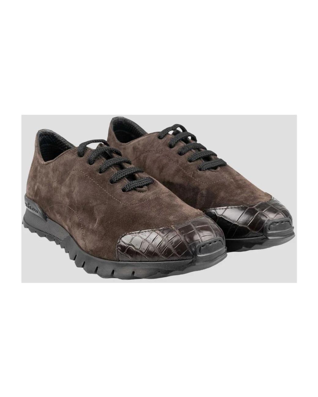Kiton Brown Sneakers for men