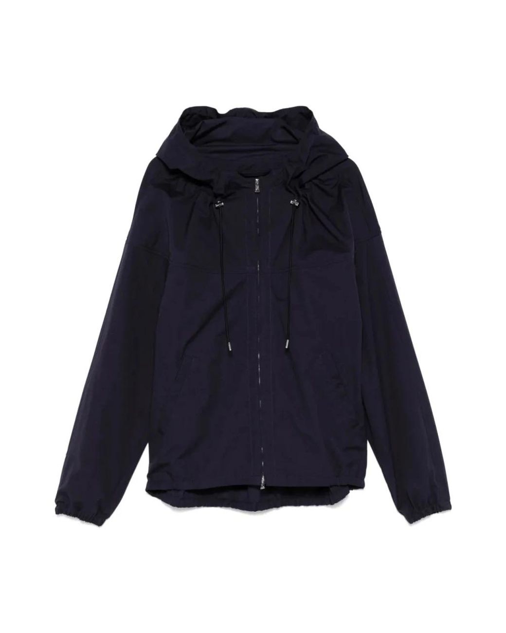 Lanvin Jassen ,Blauw ,Katoen Cotton Hooded Blouson in het Blue voor heren