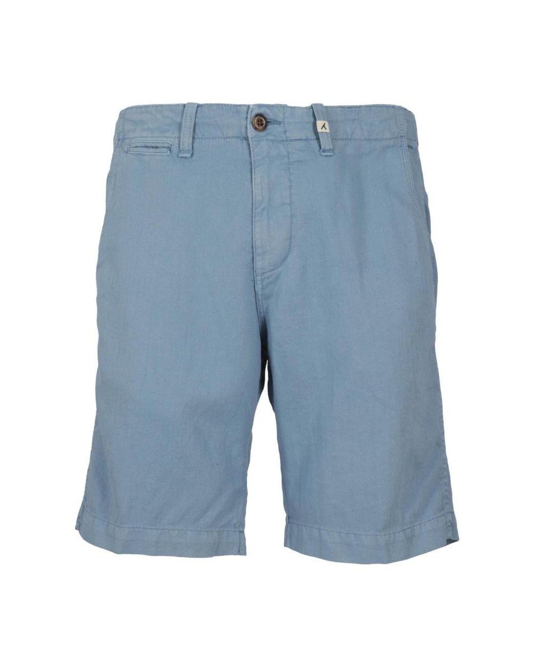 Myths Blue Casual Shorts for men