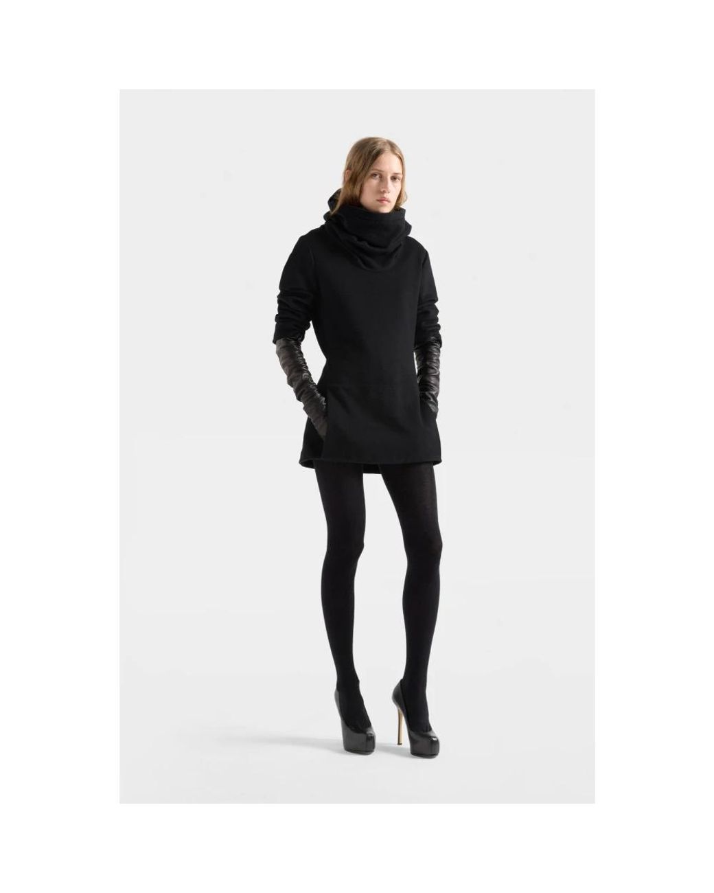 7 For All Mankind Black Short Dresses
