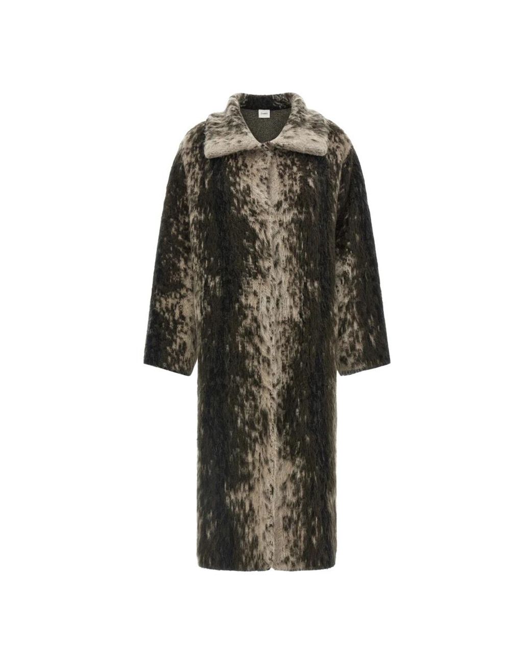 Nude Black Single-Breasted Coats