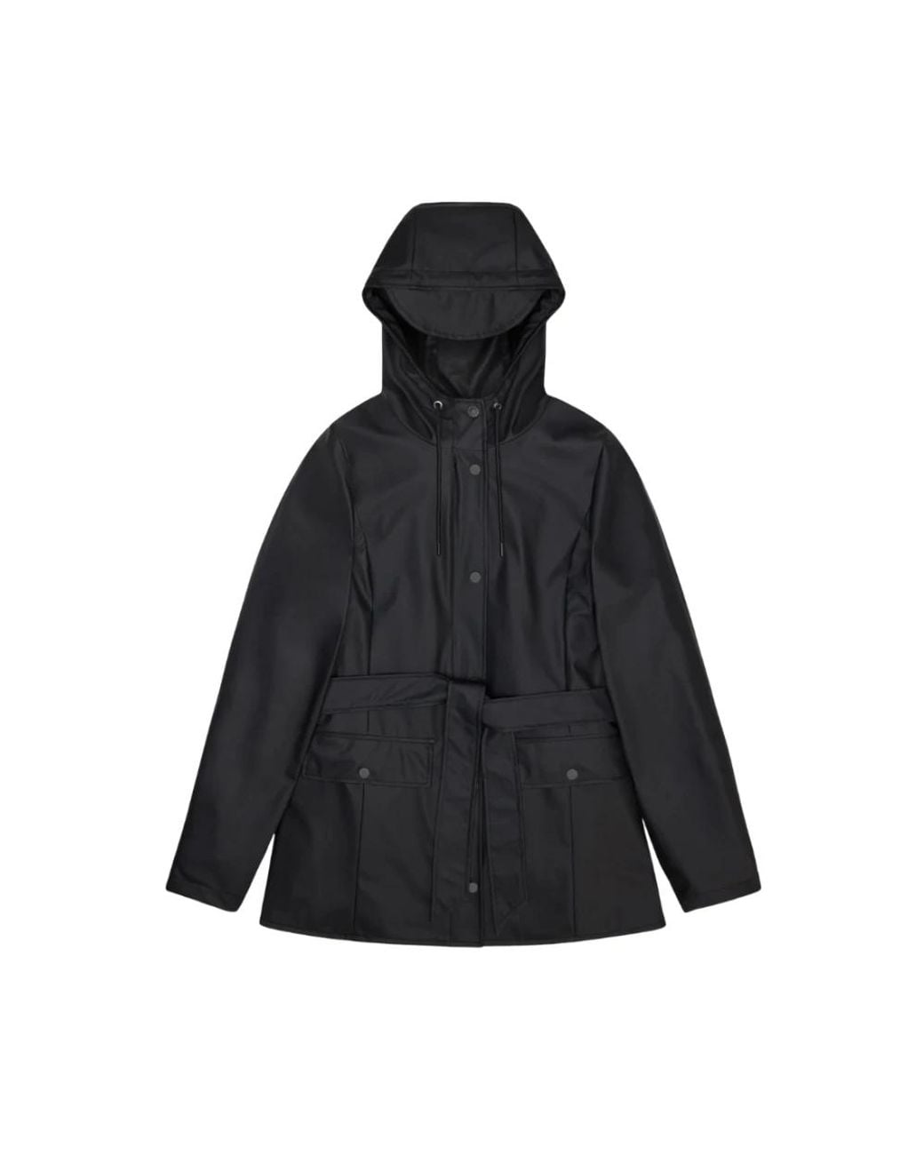 Rains Black Rain Jackets