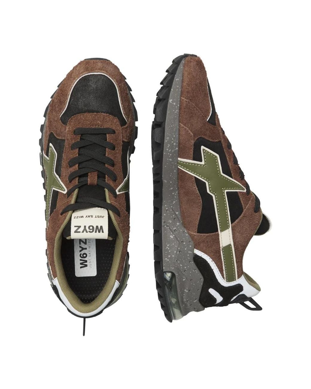 W6yz Brown Sneakers for men
