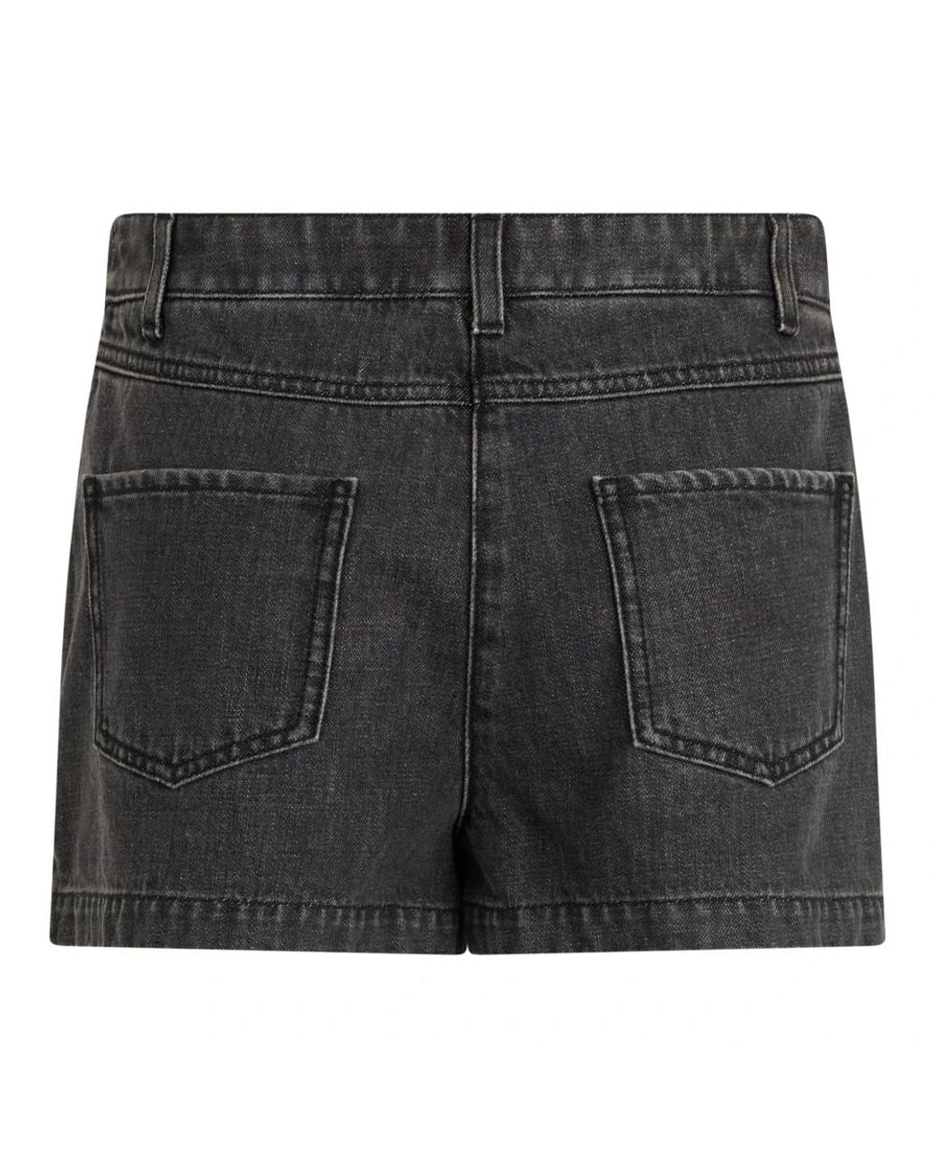 Moschino Black Denim Shorts