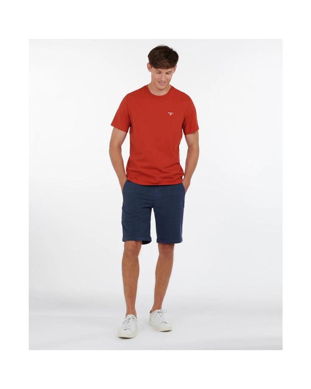 Barbour Red T-Shirts for men