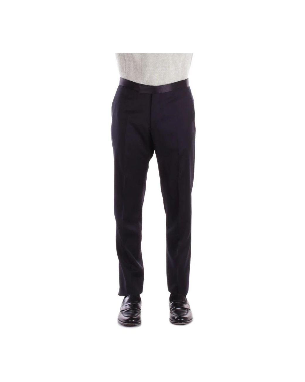 Tagliatore Broek Blauw in het Blue voor heren