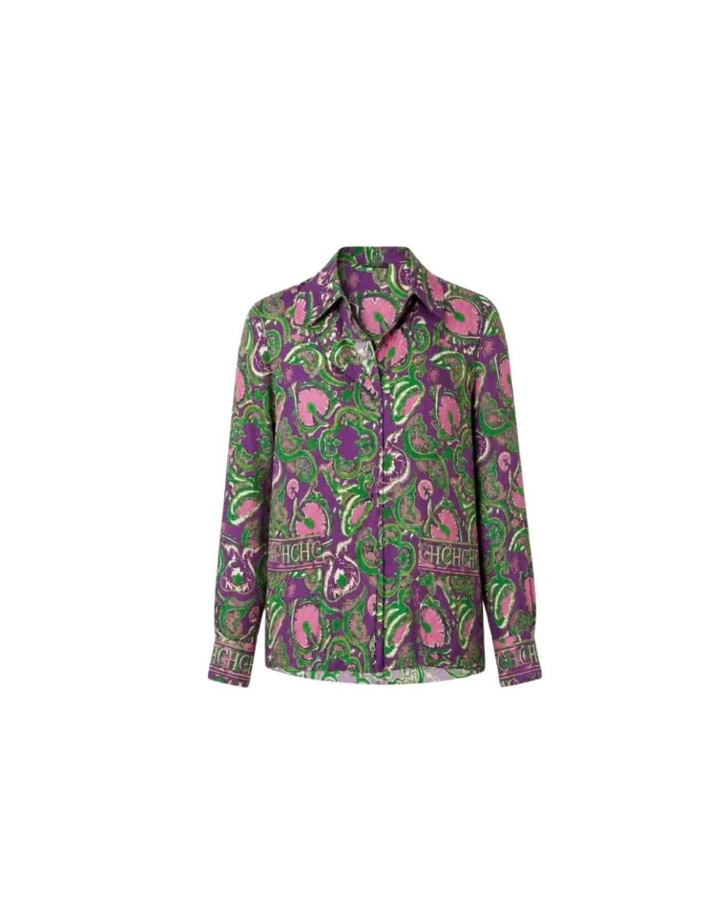 Carolina Herrera Green Shirts