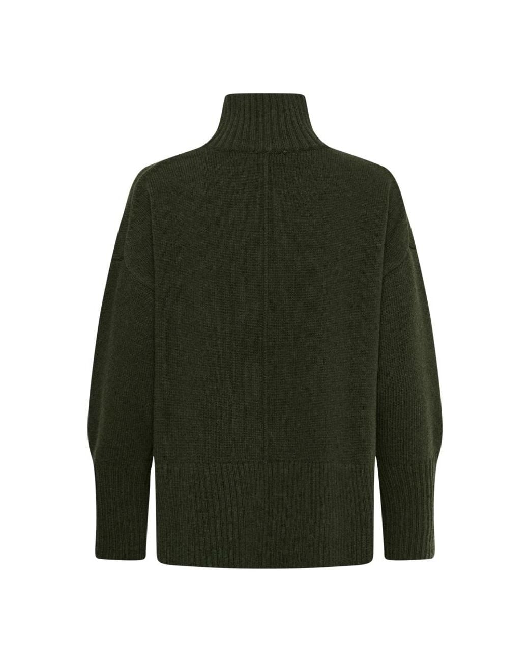 My Essential Wardrobe Green Turtlenecks