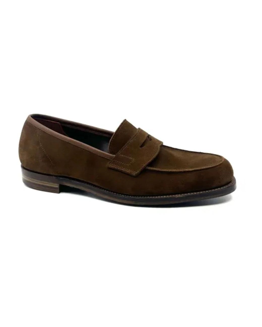 Crockett and Jones Brown Loafers for men