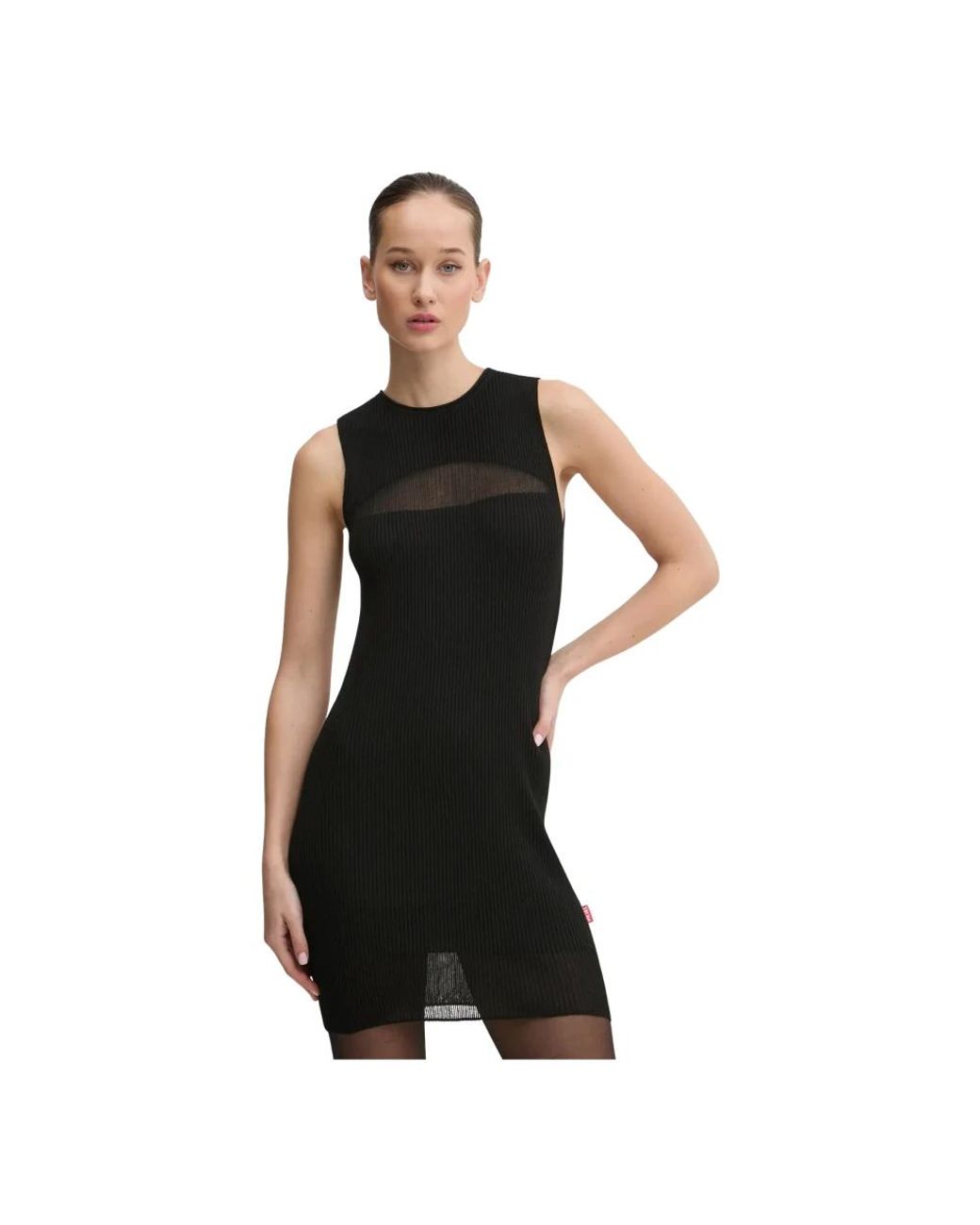 DIESEL M-Slender Jurk in het Black