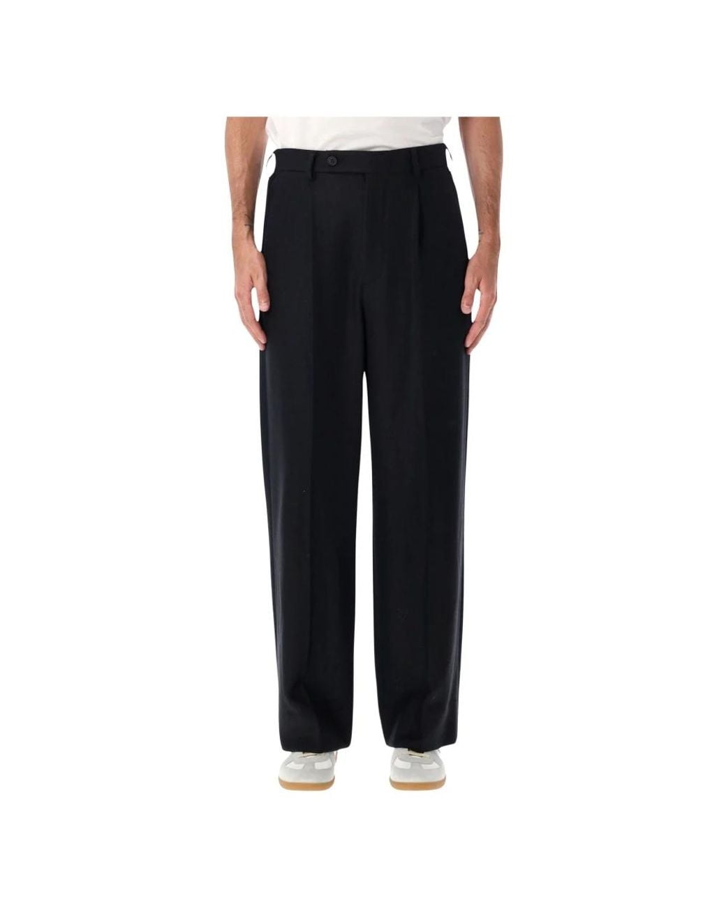MM6 by Maison Margiela Black Suit Trousers for men
