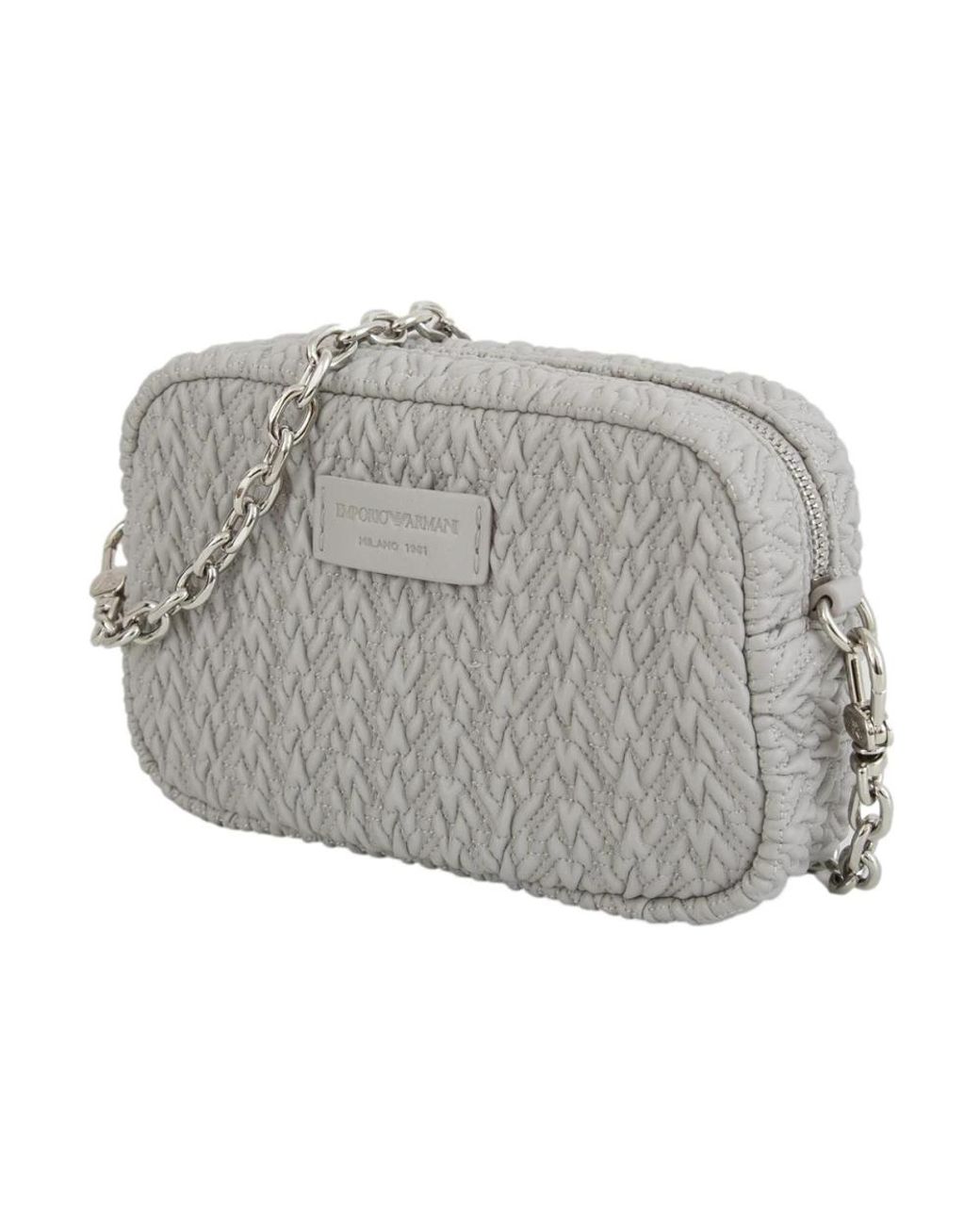 Emporio Armani Gray Cross Body Bags