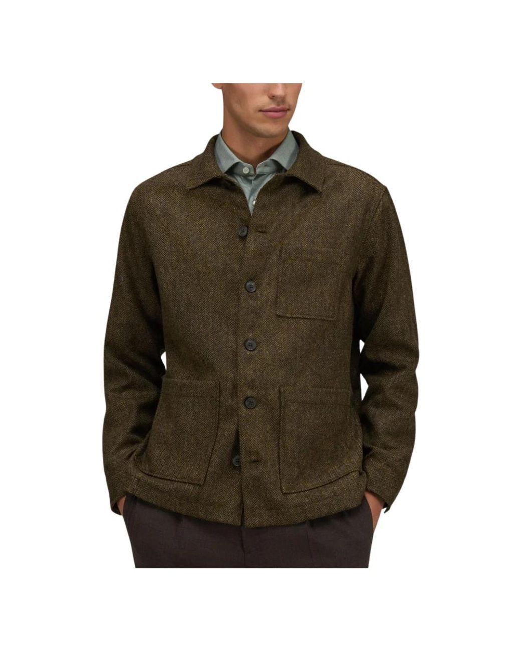 Light Jackets Xacus de hombre de color Green