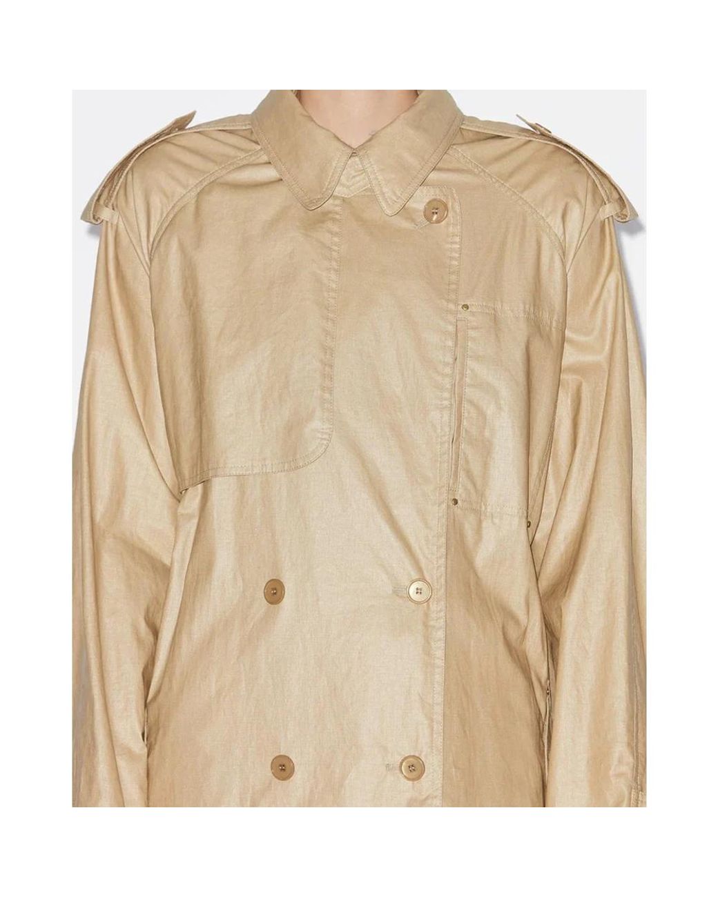 Isabel Marant Natural Trench Coats