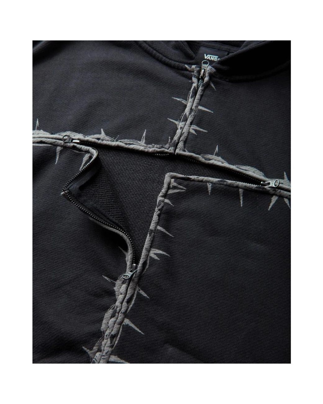 Zip-Throughs Vans de hombre de color Black