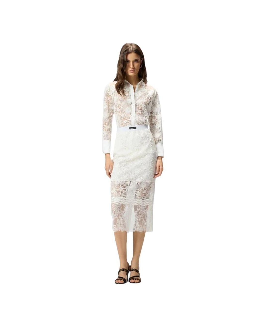 Pinko Rokken ,Wit ,Harmonie Rok in het White