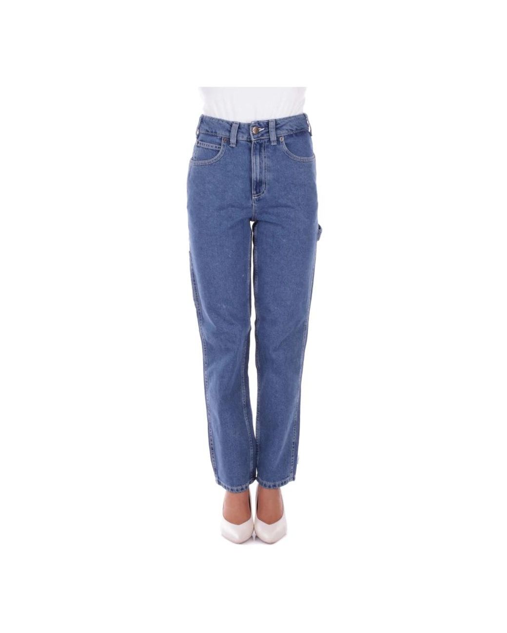Dickies Blue Straight Fit Jeans