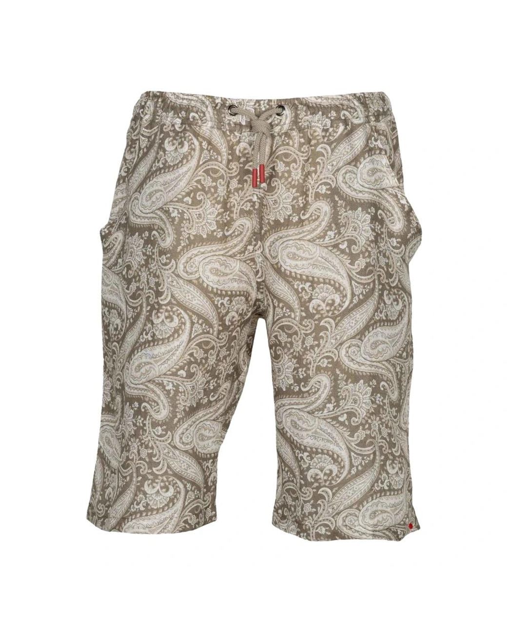 Kiton Shorts in het Gray voor heren