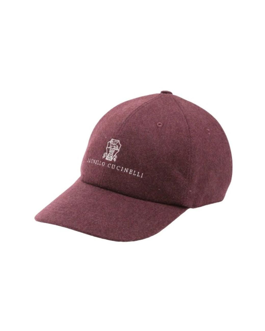 Caps Brunello Cucinelli en coloris Purple