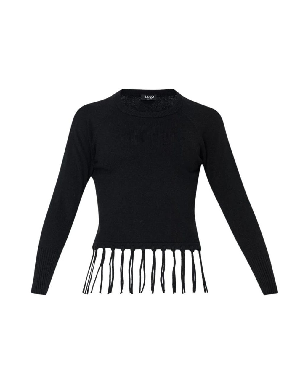 Liu Jo Black Long Sleeve T-Shirts