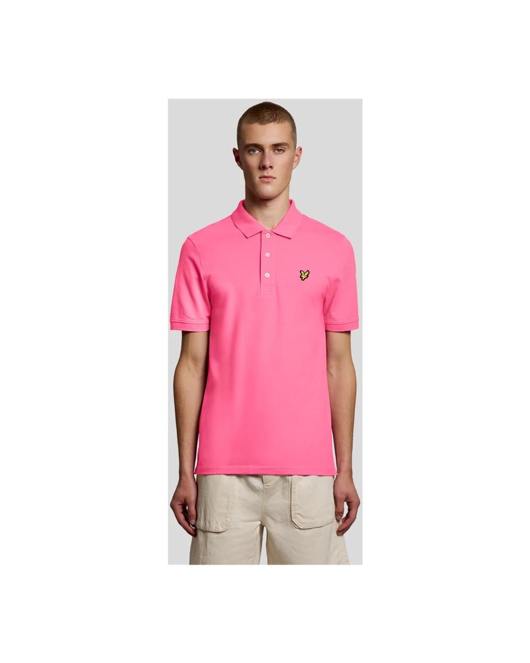Polo Shirts Lyle & Scott de hombre de color Pink