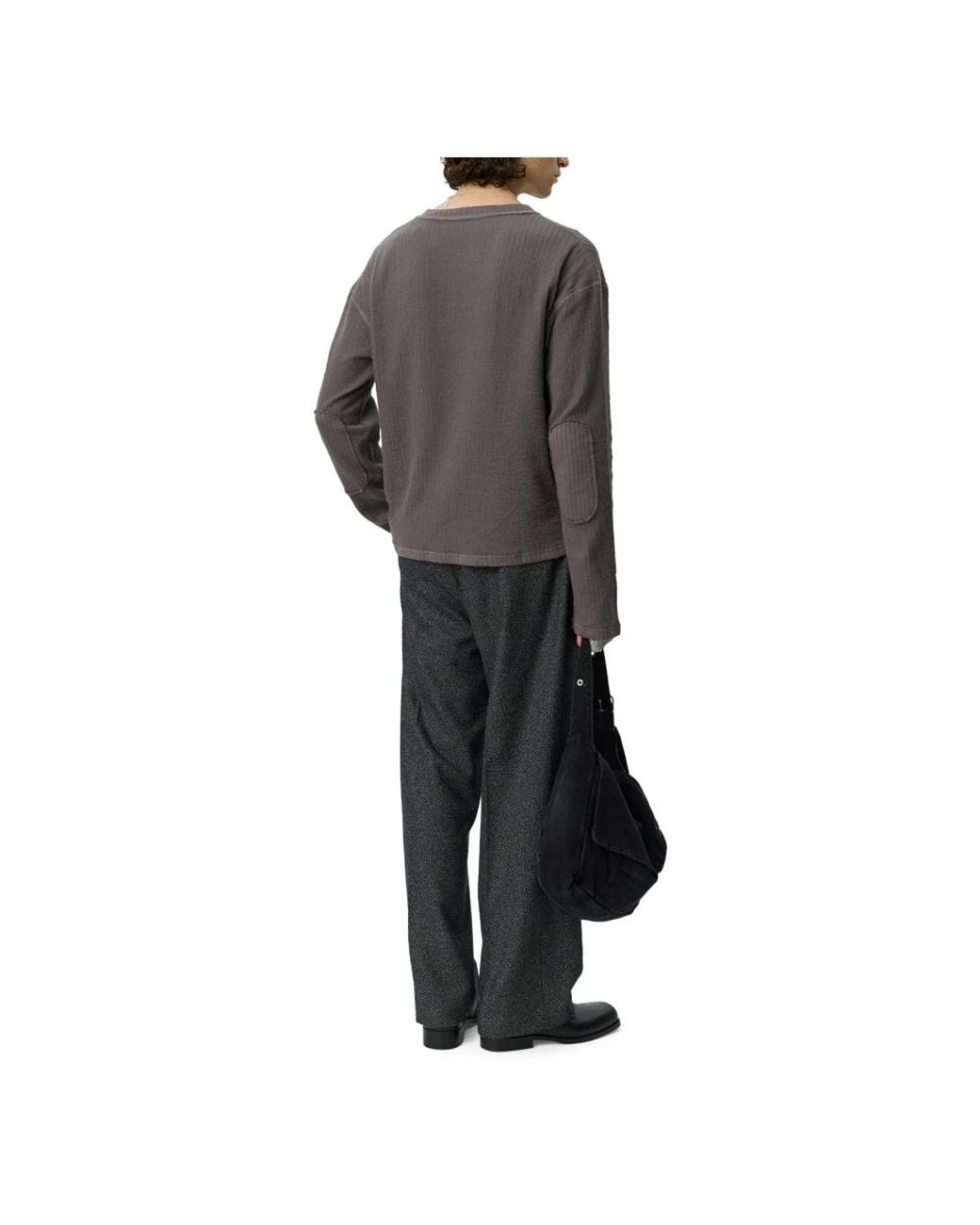 mfpen Black Round-Neck Knitwear for men