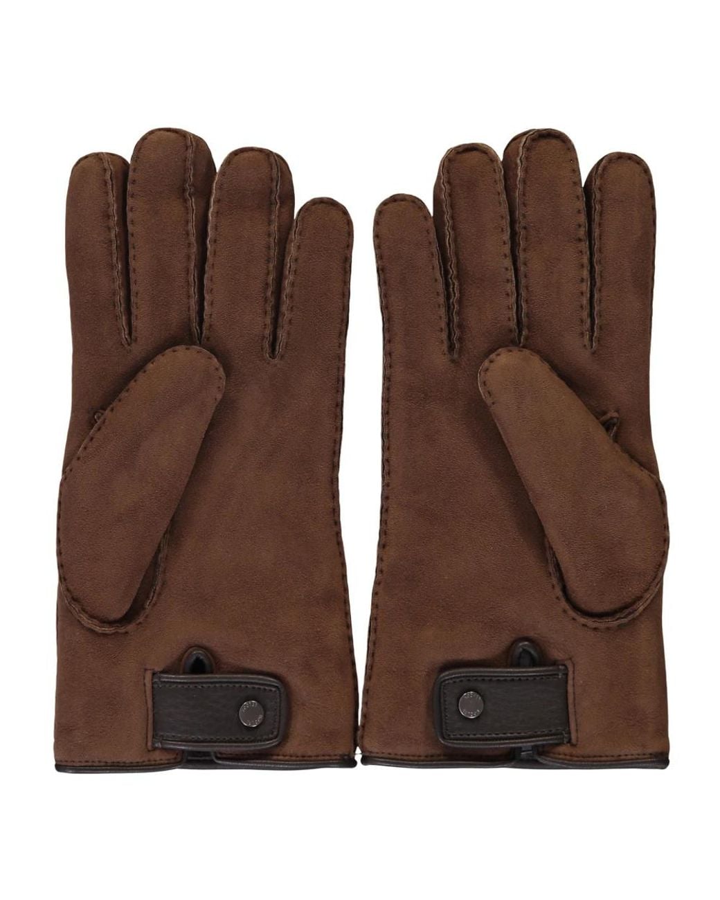 Moorer Brown Gloves for men
