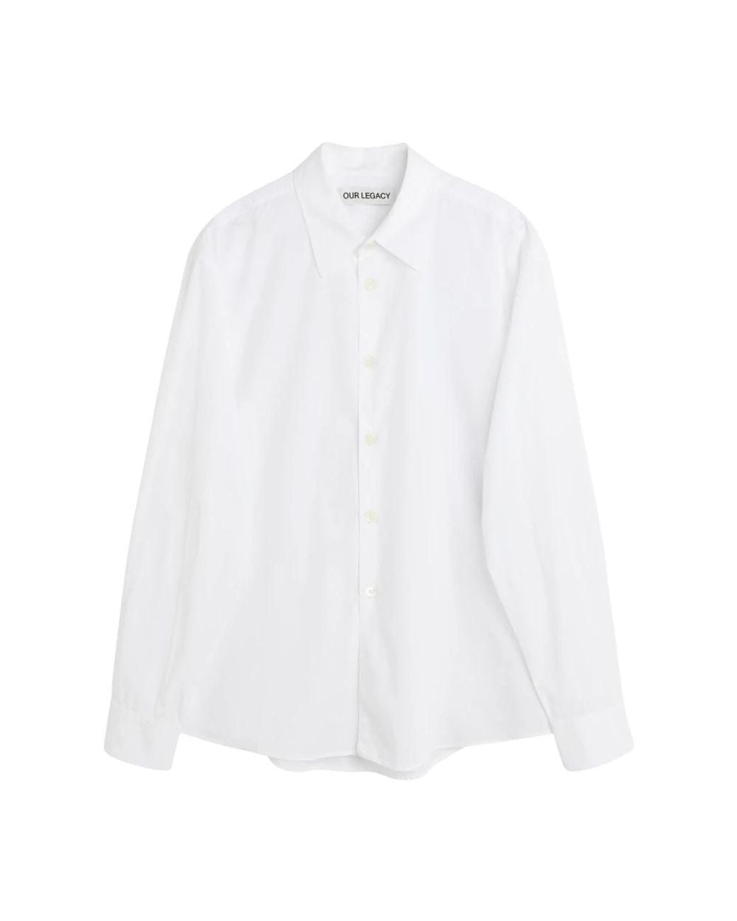 Our Legacy White Casual Shirts for men