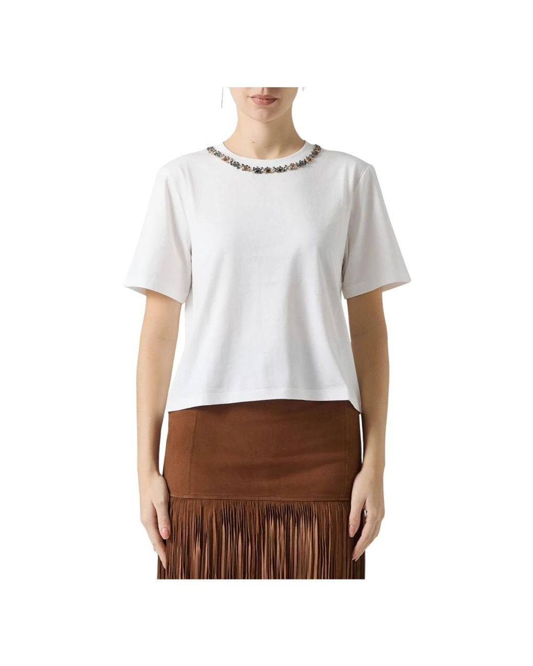 Ermanno Scervino White T-Shirts
