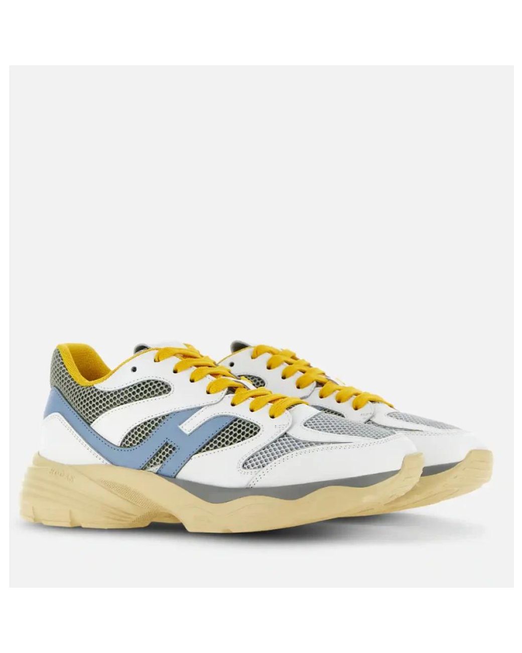 Hogan Blue Sneakers H665, Sky for men