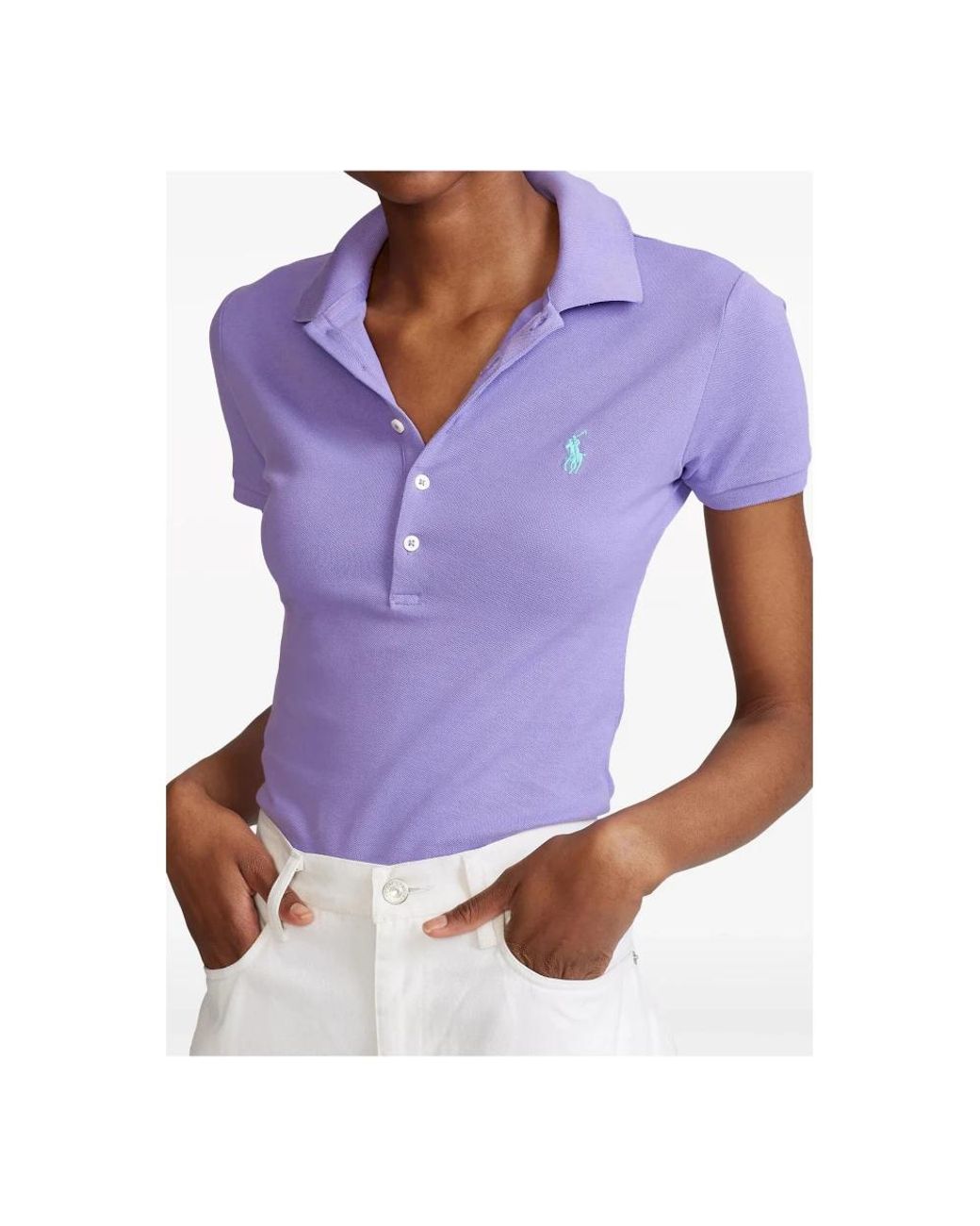 Polo Ralph Lauren Purple Polo Shirts