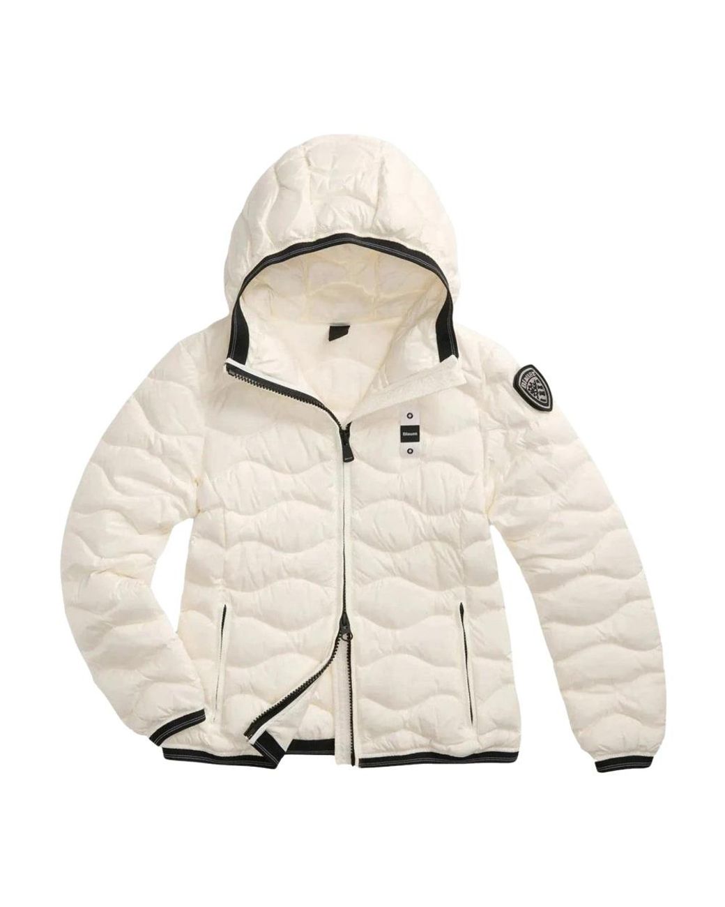 Blauer Jassen ,Wit ,Camelia Jacket in het Natural